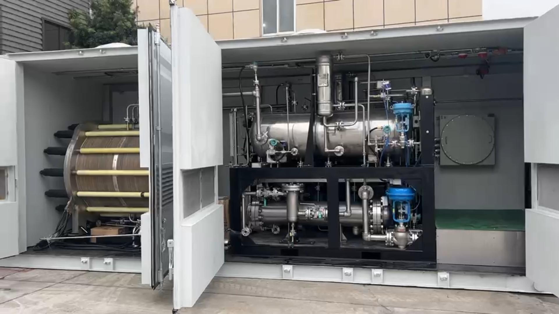 150KW ALK Hydrogen Electrolyzer Stack Water Electrolysis 