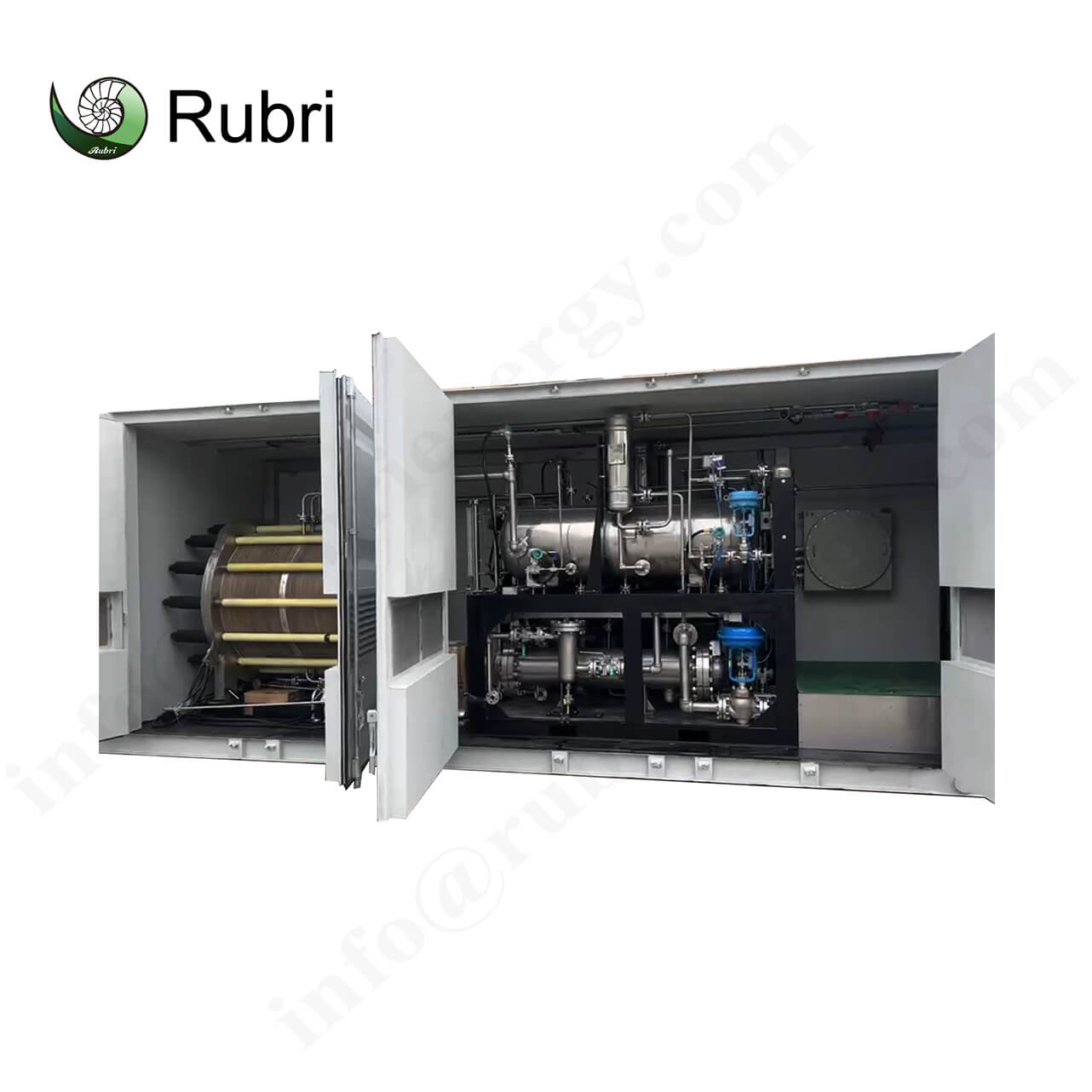 1000Nm3/h Industrial Hydrogen Gas Alkaline Electrolyzer Equipment