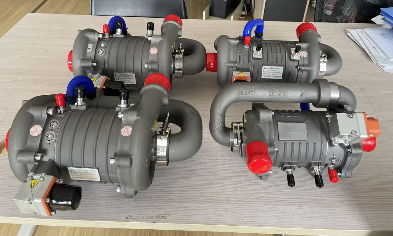 Air compressor for hydrogen fuel cell