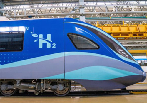 China's First Self-Developed Hydrogen Energy City Train has Successfully Reached Speed Test Run