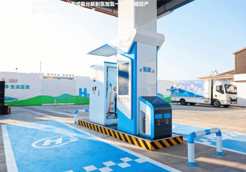 China's First Commercialized Ammonia-to-Hydrogen Refueling Station Put into Operation