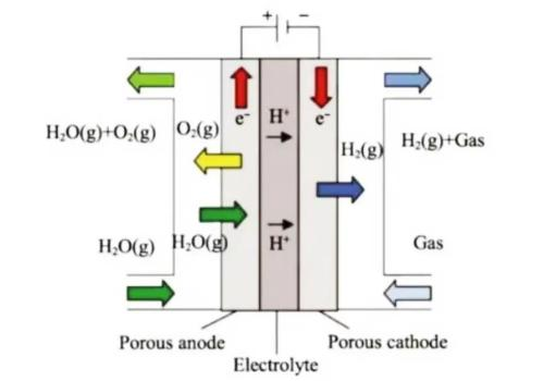 Working principle of proton-conduction