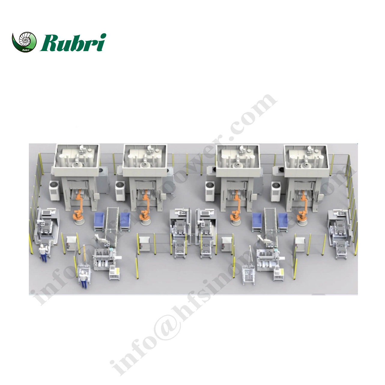 Rubri Bipolar Plate Hydrogen Fuel Cell System and Components Production Line