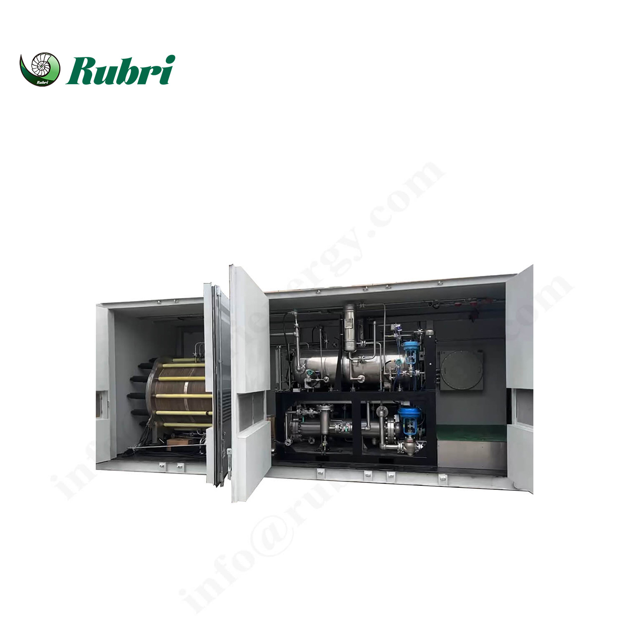 1000Nm³/h 5000KW Industrial Hydrogen Gas Alkaline Electrolyzer Equipment