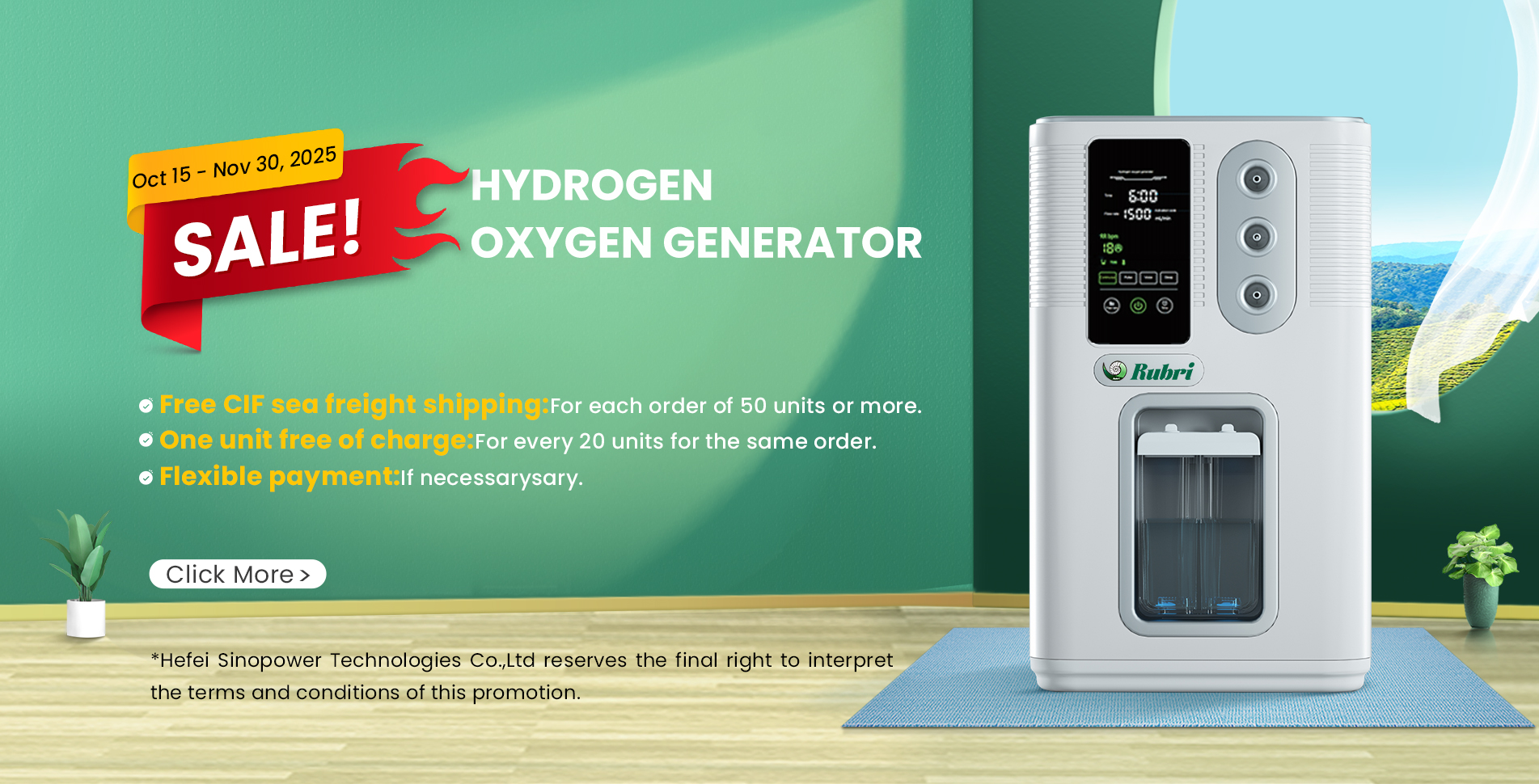 Hydrogen inhalation machine