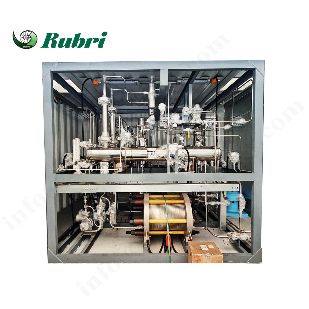 5Nm³/h 25KW ALK Hydrogen Electrolyzer Stack Water Electrolysis
