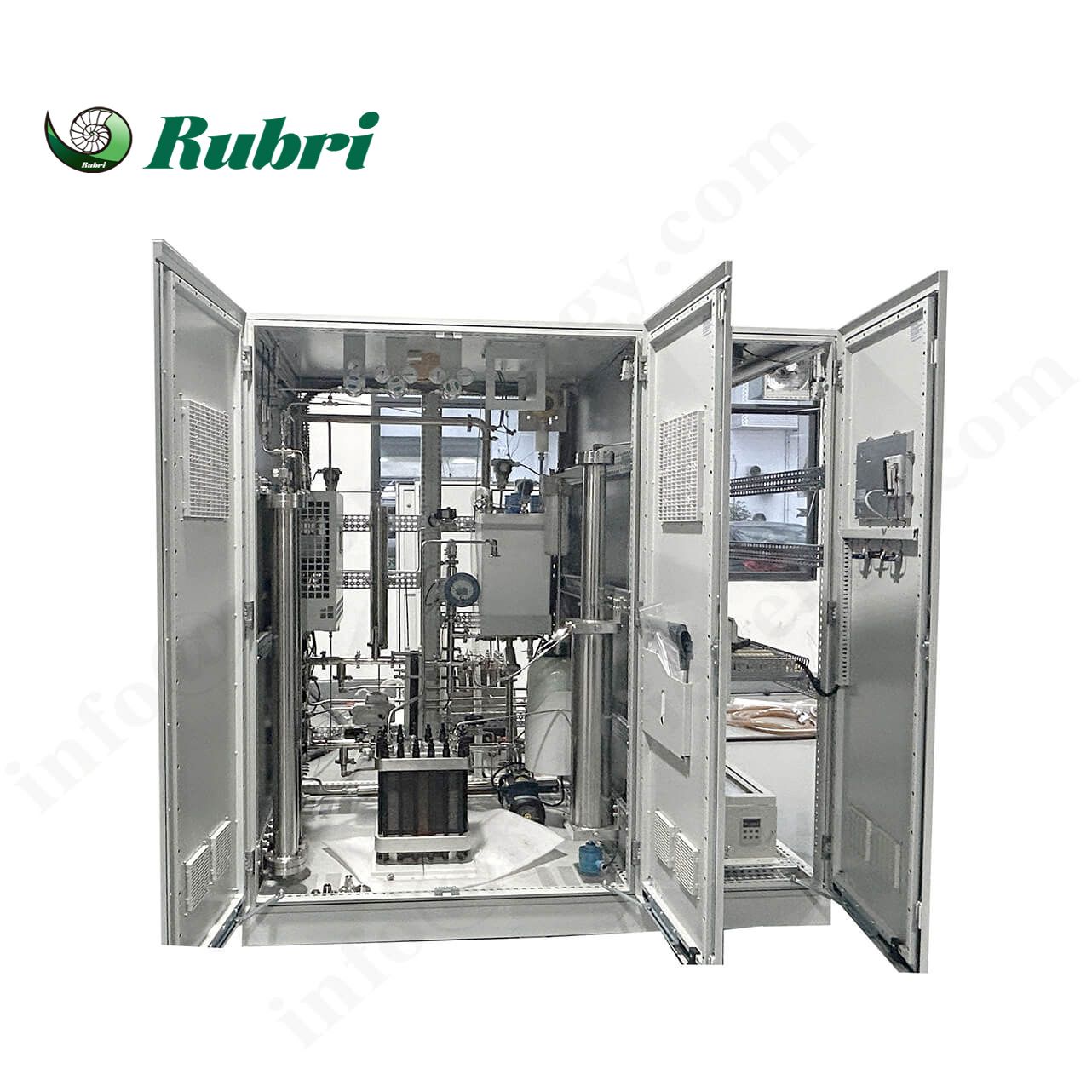 20Nm3/h 100KW PEM Hydrogen Electrolyzer System Hydrogen Gas Equipment