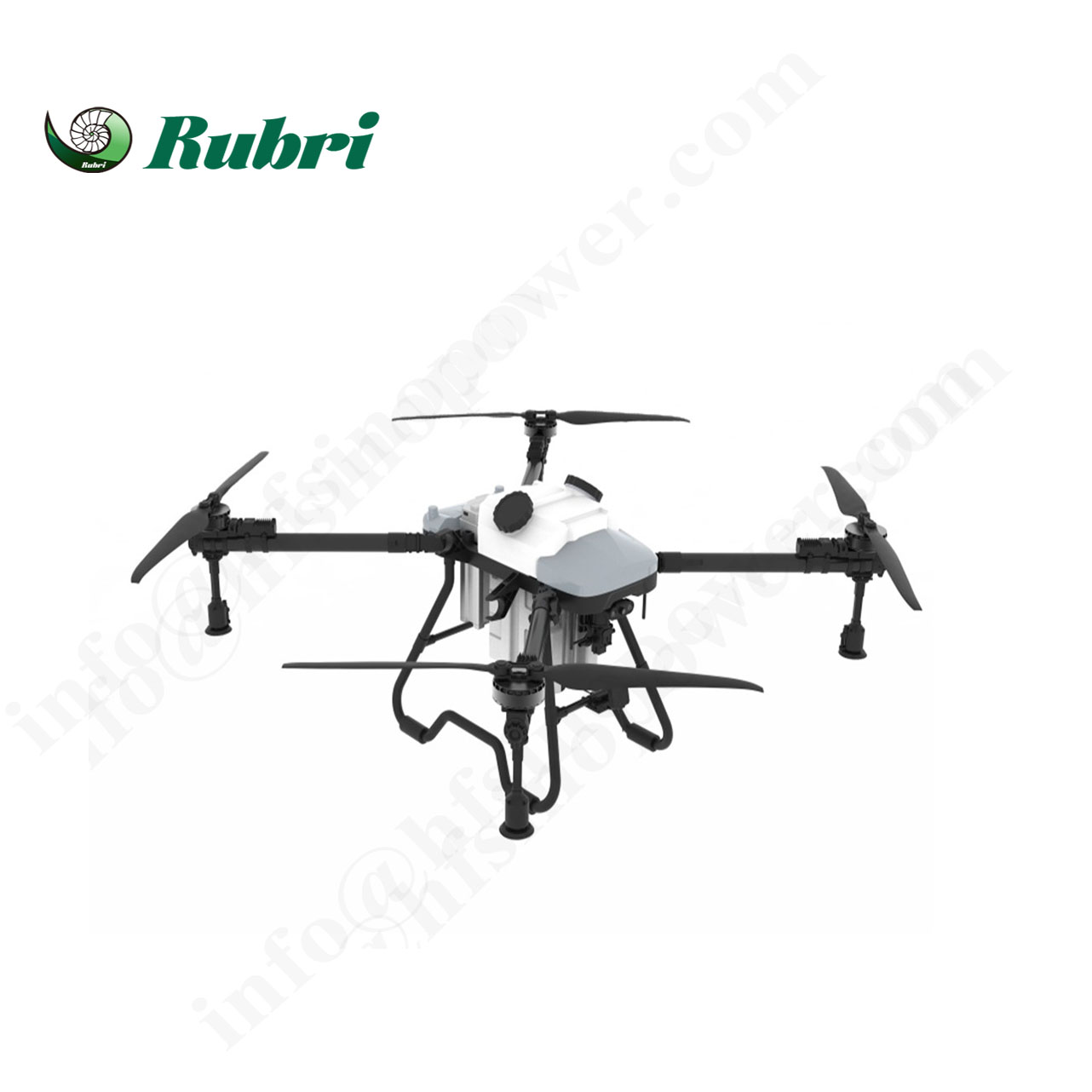 Agricultural pesticide spraying drones