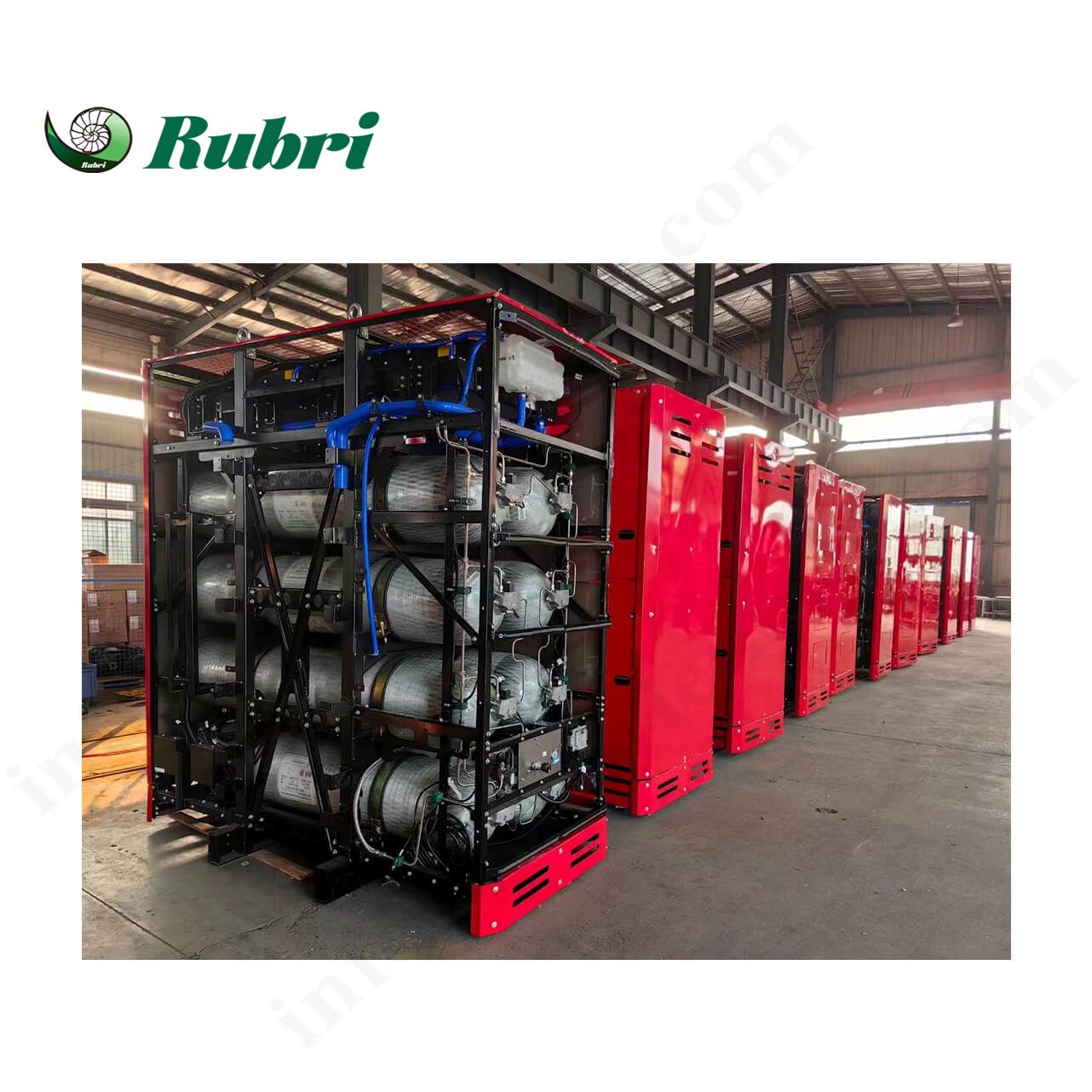 390L 350bar type IV Hydrogen storage cylinder for automotive