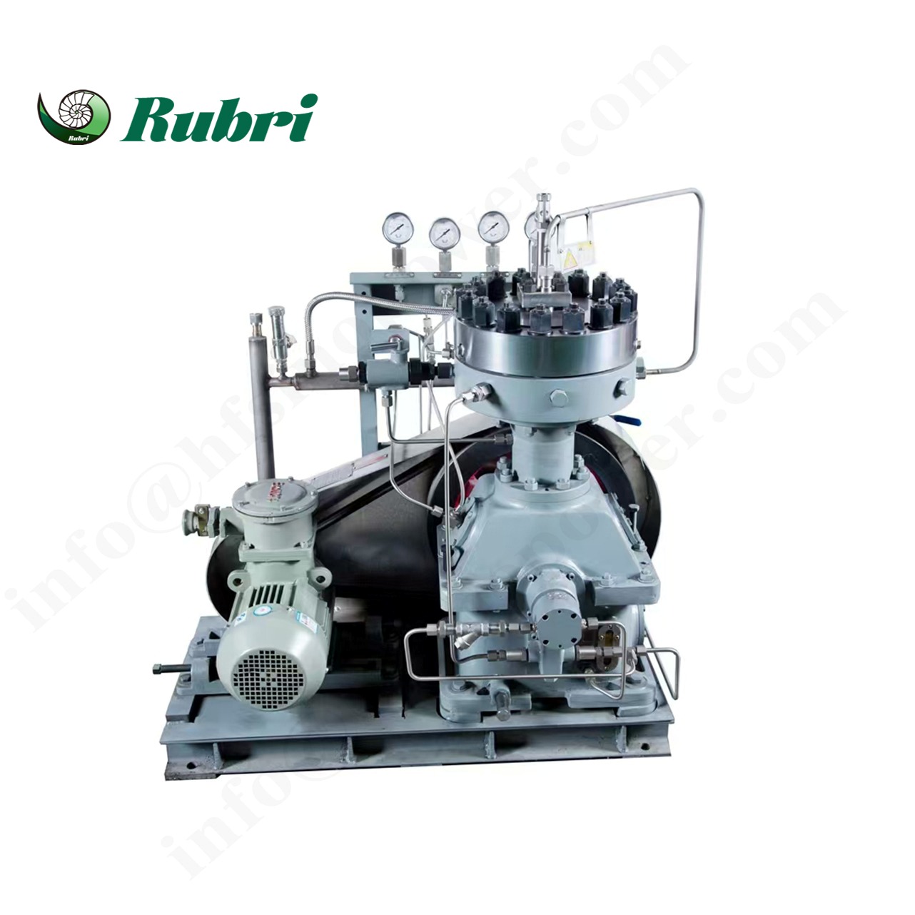 Hydrogen Gas Diaphragm Booster System