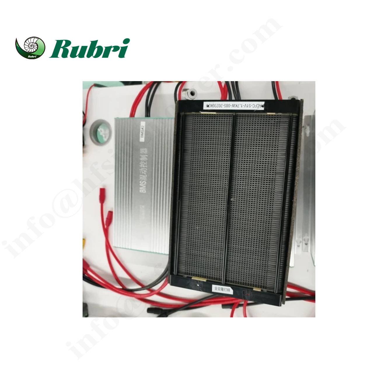 Air cooled fuel cell application fuel cell