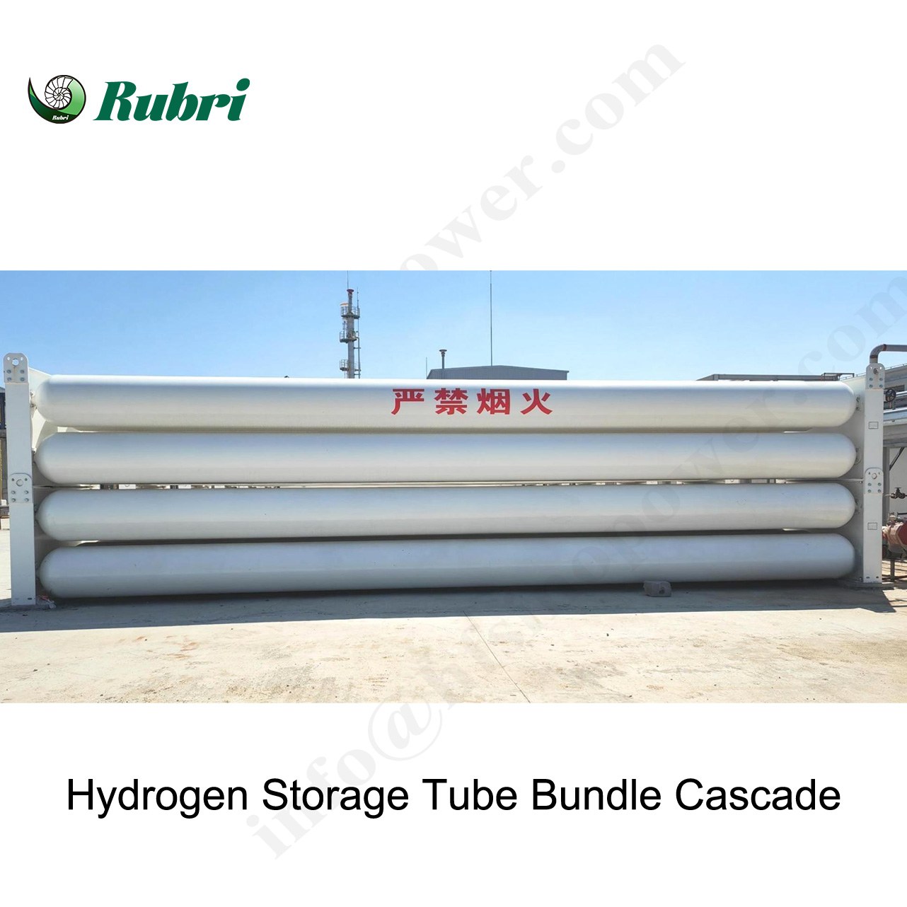 26 m³ Hydrogen Tube Container with Steel Cylinders