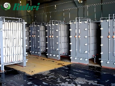 High Efficiency Industrial Electrodialyzer for Water Desalination and Solution Concentration